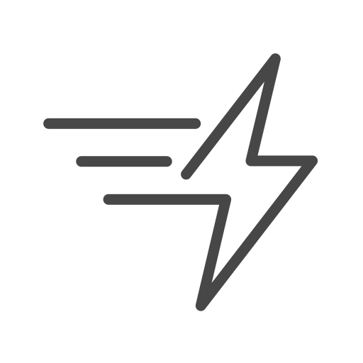 A clock or speed icon, symbolizing rapid and efficient verification processing.